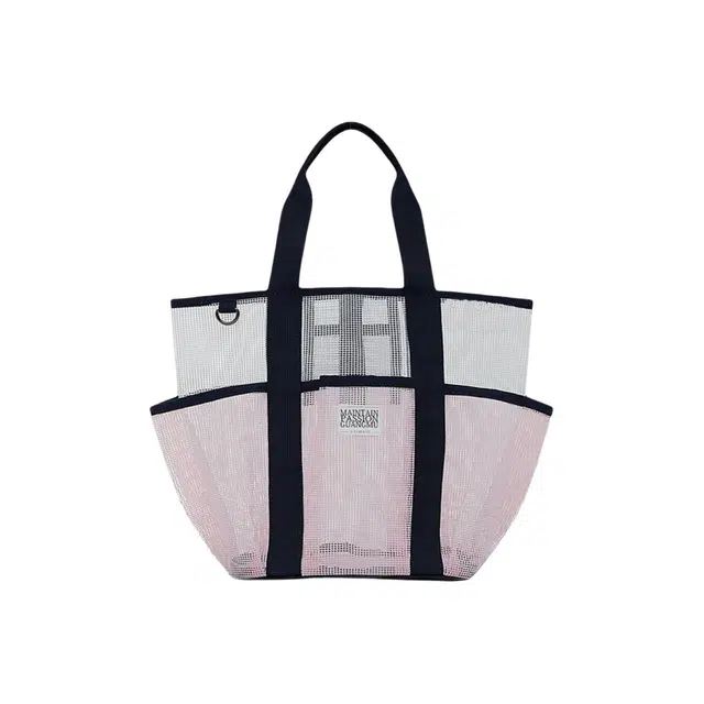 馨枕居 网眼手提化妆包大容量洗澡健身洗漱沙滩包多口袋网纱旅行 收纳包