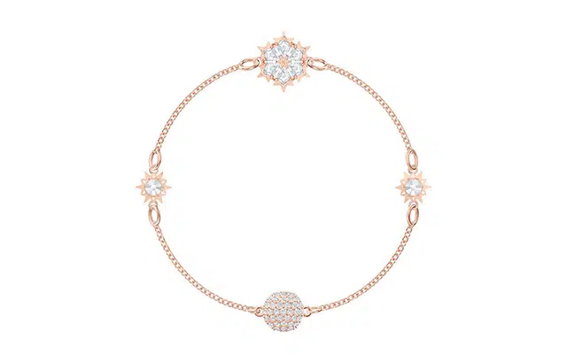 Swarovski Remix Snowflake Rose Gold Bracelet Medium