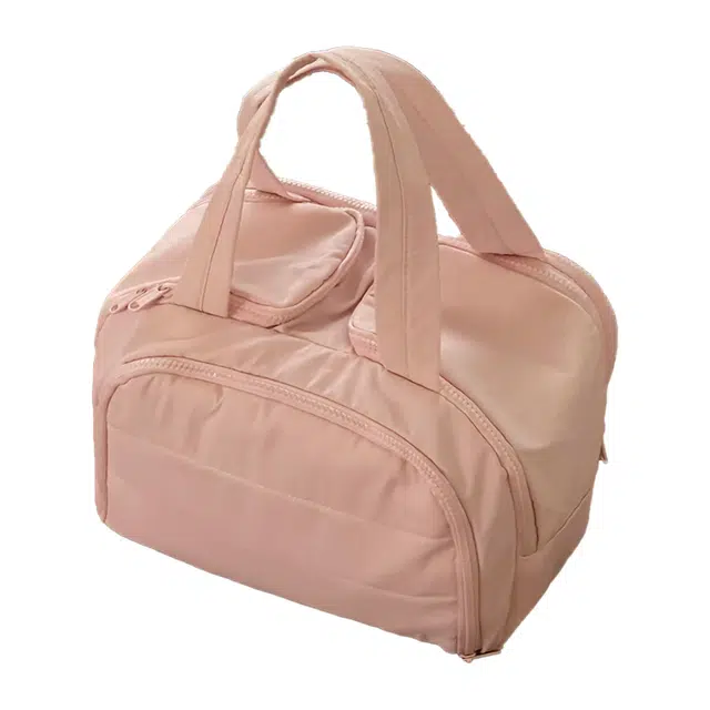 馨枕居 韩版双宽开口化妆包大容量分区便携式女高颜值旅行洗 漱收纳包