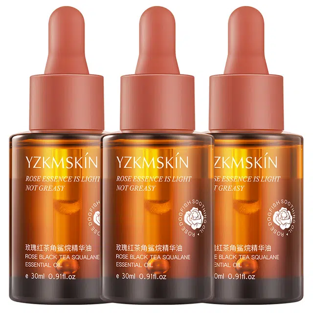 娅芝玫瑰精油面部角鲨烷油刮痧护肤眼部抗皱淡纹紧致脸部以油养肤 提亮