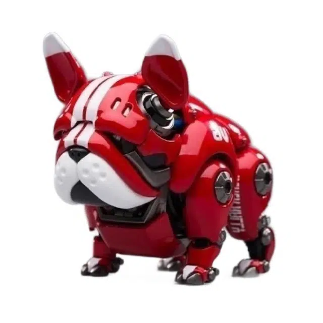 格薇拉 机械斗牛犬机器狗机甲 成品模型