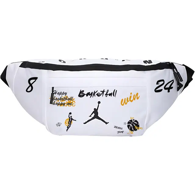 Jordan Waist Bag White