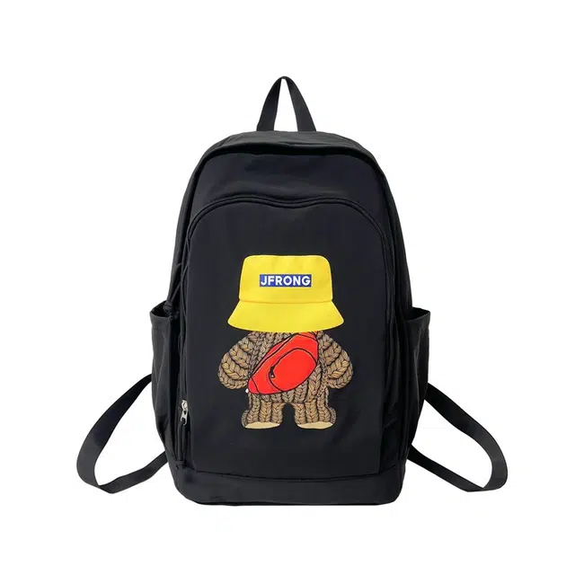 揽月 高颜值百搭上课通勤 复合布 双肩包 男女同款情侣款 多色