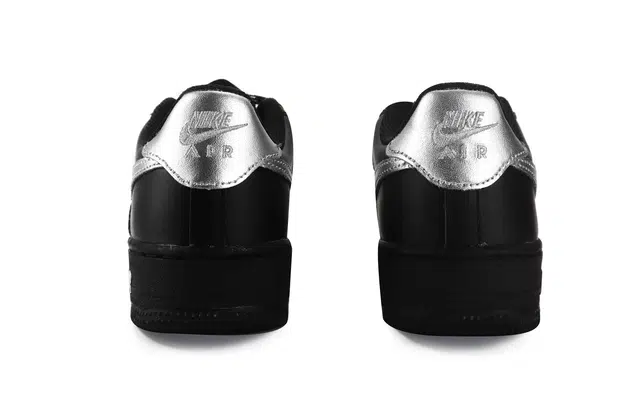 Nike Air Force 1 Black Silver