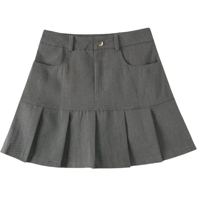 北极绒 简约舒适时尚气质优雅休闲短裙 女款