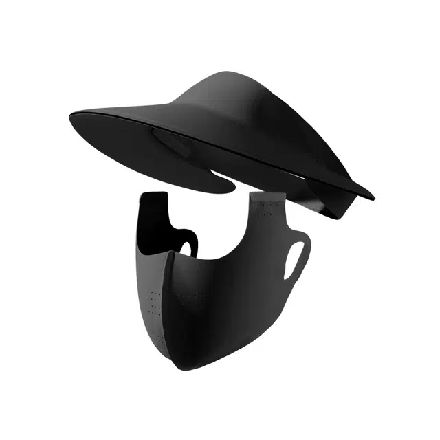 南极人 口罩帽子一体脸基尼夏季防紫外线无痕冰丝脸罩遮全脸户外骑行开车运动透气空顶遮阳帽 轻薄 防晒面罩 男女同款情侣款