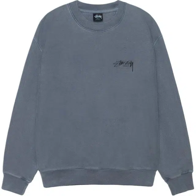 Stussy SS25 MODERN AGE CREW PIGMENT DYED logo