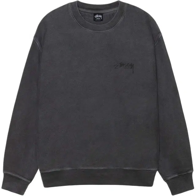 Stussy SS25 MODERN AGE CREW PIGMENT DYED logo