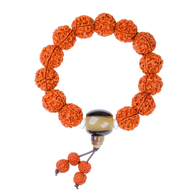 仙友 国潮新中式纳福开运双色柔转运文玩八方来财平安喜乐考公上岸盘玩#好运 金刚菩提 手串 男女同款情侣款