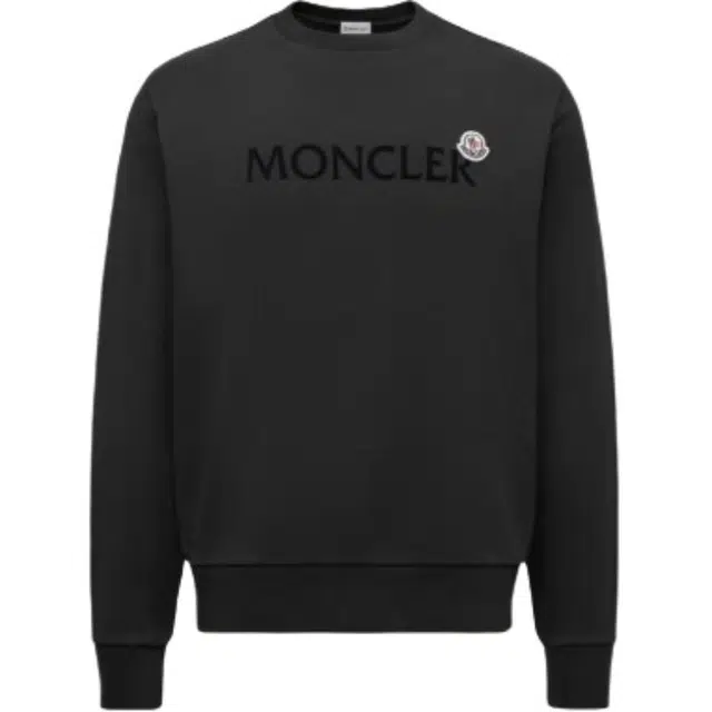 Moncler Logo Cotton Sweatshirt Logo