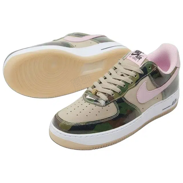 Nike Air Force 1 Patent Camo