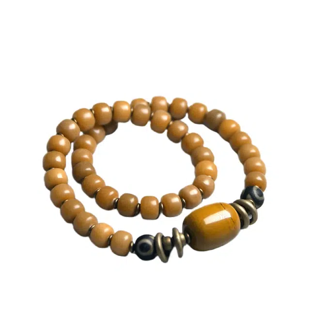 宣华意 民族风文玩佛珠复古个性手饰转运珠#好运 菩提根 手串 男女同款情侣款