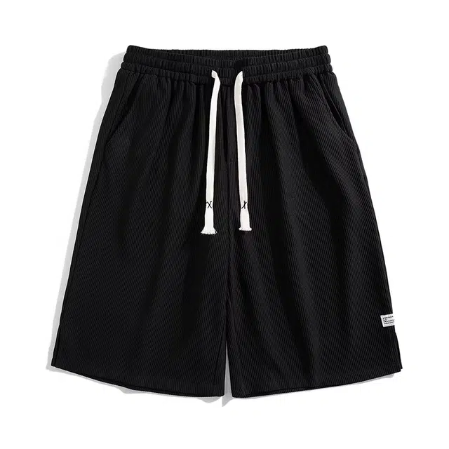 木木兔 美式潮牌百搭休闲宽松重磅中工装短裤 男款