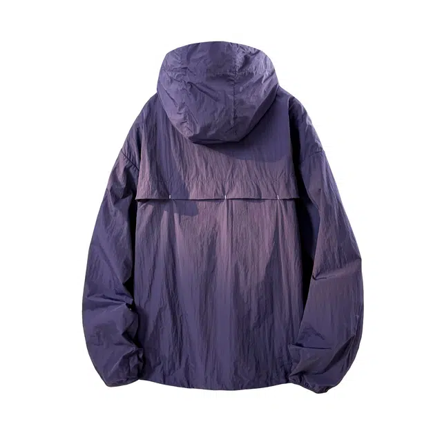 巴塞罗那足球俱乐部 轻薄简约宽松连帽 超轻透气防水防紫外线防晒服 男女同款