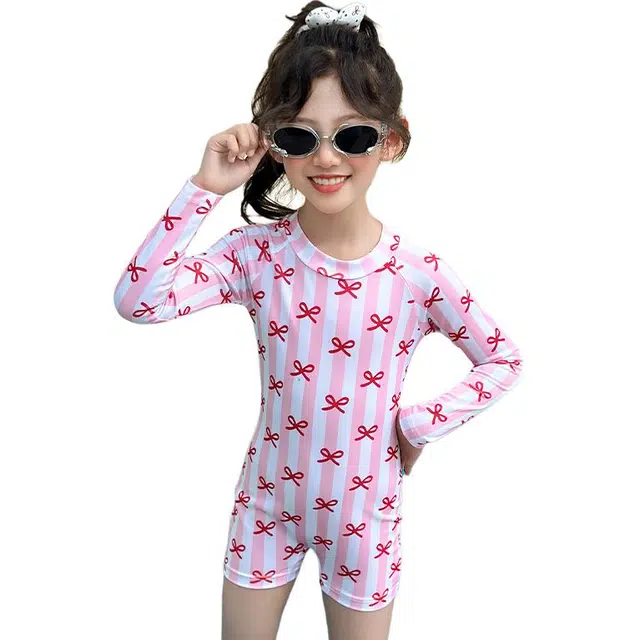 泰迪珍藏儿童泳装 洋气甜美舒适 儿童款