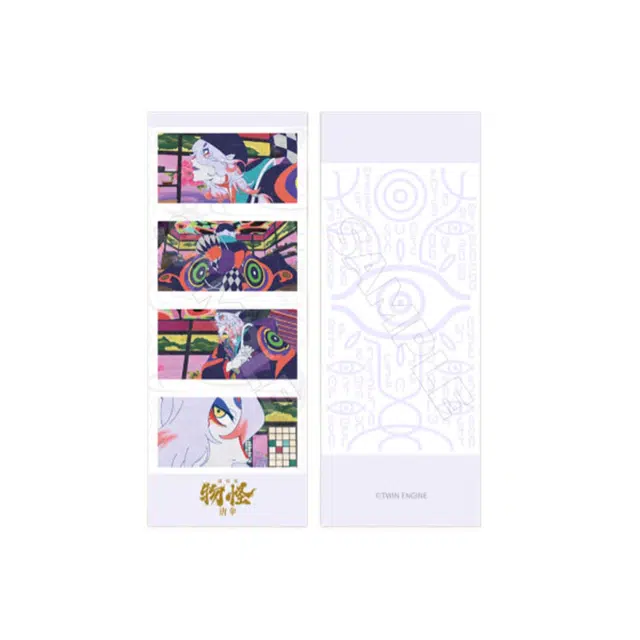 星河动漫 怪化猫剧场版唐伞 场景系列 书签 动漫周边