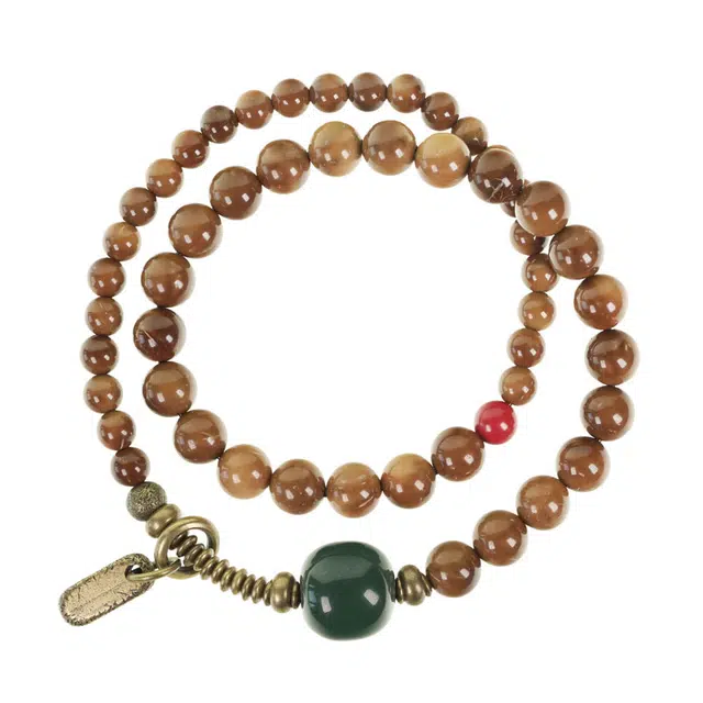 宣华意 文玩手饰 新潮个性民族风可把玩百搭时尚#好运 库克 手串 男女同款情侣款