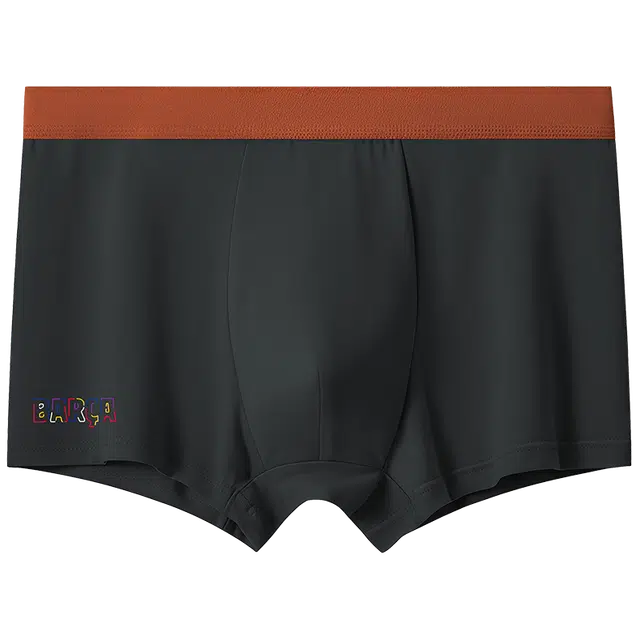 巴塞罗那足球俱乐部 运动舒适透气亲肤吸湿排汗简约时尚拼色平角内裤 男款 组合装