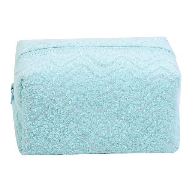 馨枕居 毛巾料化妆包大容量旅行便携手拿包小型放包里枕头包化妆品收纳包