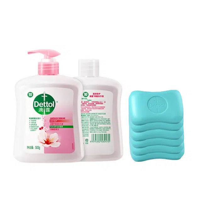 DETTOL 500g*2+115g*6