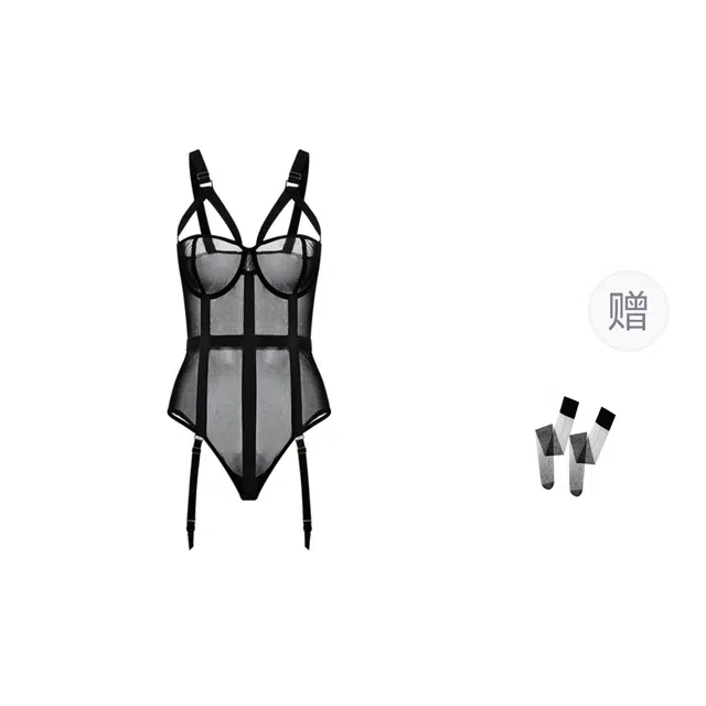 秀黛 柔软舒适无袖吊带家居服连体衣 女款
