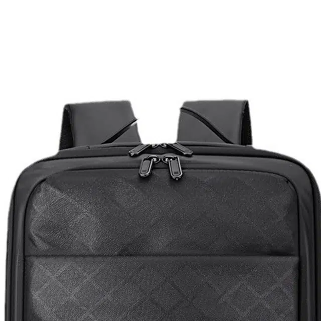 恒源祥 高级感便携时尚简约 牛津布 双肩包 男款 黑色