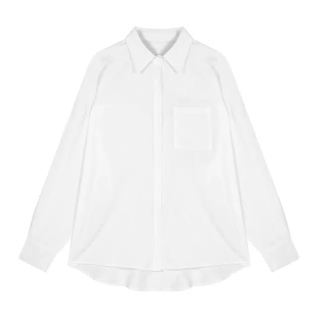 卡路莉 棉麻薄款开衫凉感宽松长袖衬衫 女款