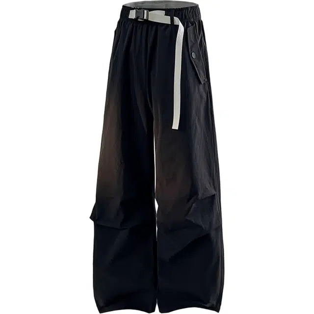 稻草人 冰丝工装伞兵裤男士夏季薄款户外三防速干长裤子休闲裤 男女同款