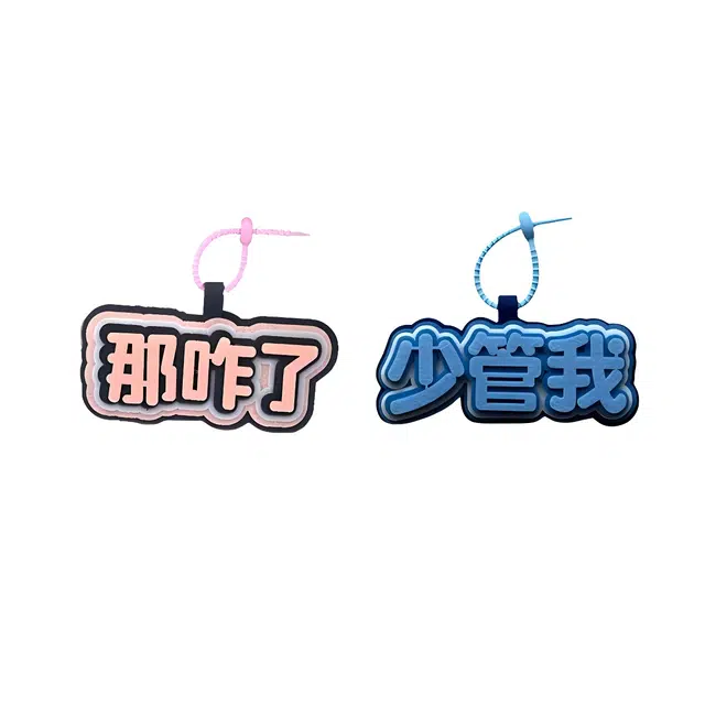 丹琴 我补药上学创意搞怪包包字牌挂饰搞笑发疯文学系列书包背包 毛毡 挂件 男女同款情侣款
