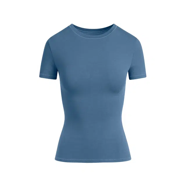 SKIMS COTTON JERSEY T-SHIRT T