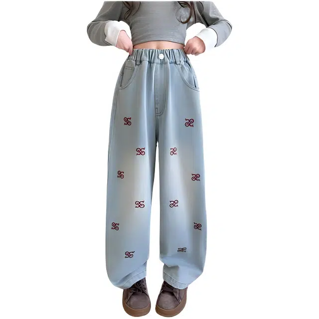 木木兔牛仔裤 时髦洋气时尚 儿童款