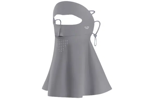 优幽兰 休闲简约全脸防紫外线脸罩夏季百搭高级感通勤出行骑车遮阳口罩护颈一体透气脸基尼 锦纶 防晒面罩 女款