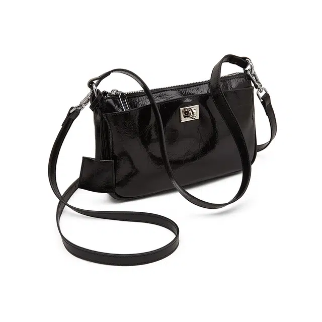 老人头 小众设计感时尚通勤百搭轻便 头层牛皮 斜挎单肩包 女款 多色