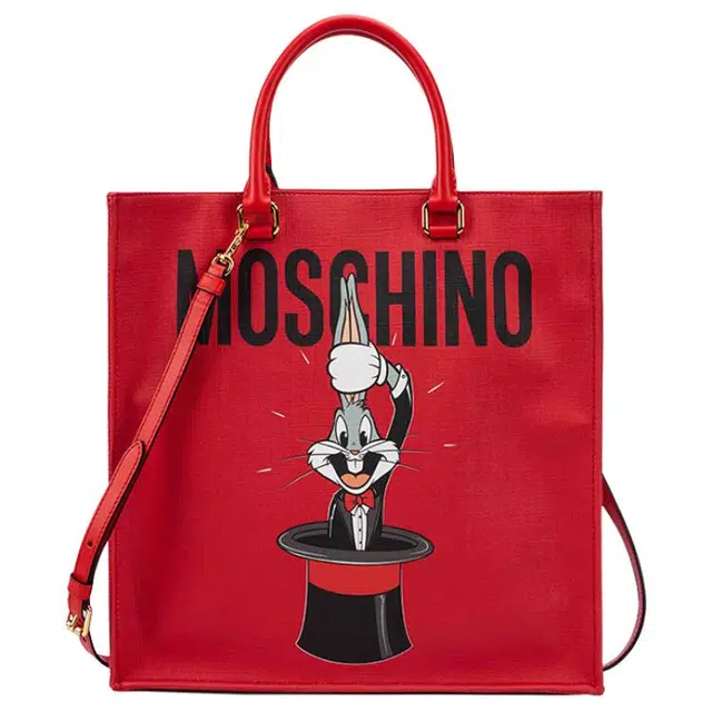 MOSCHINO x LOONEYTUNE Logo Tote