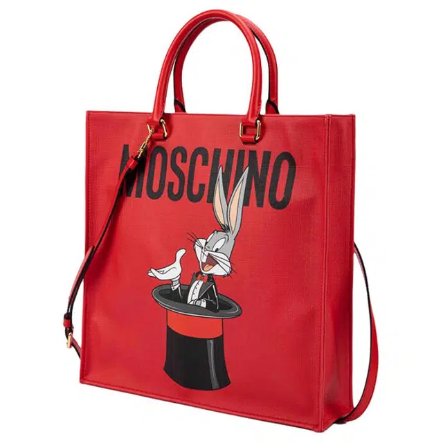 MOSCHINO x LOONEYTUNES Logo Tote
