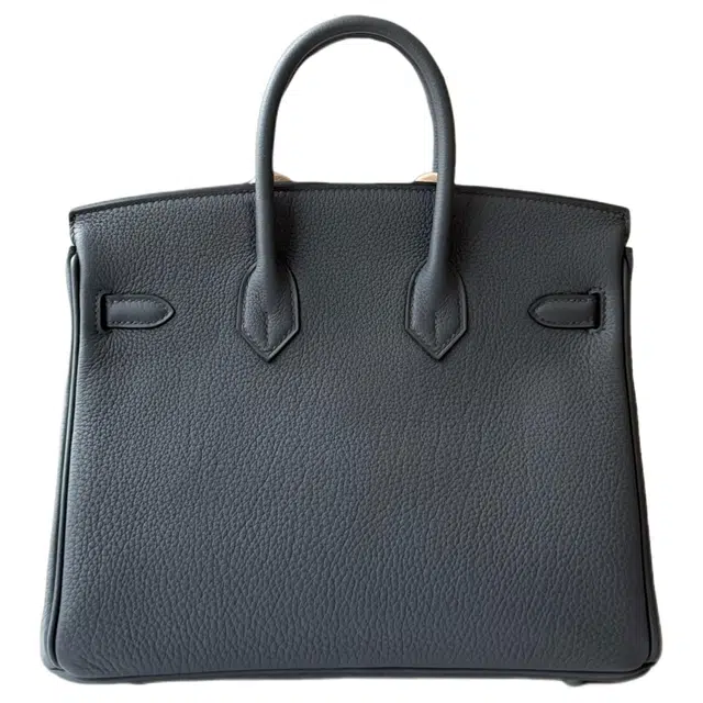 HERMES Birkin 25 H0 Gris Misty