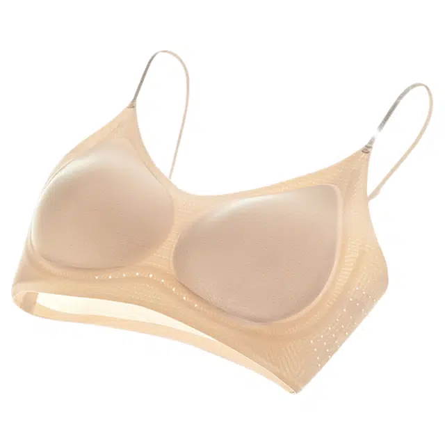 潞优野 可外露细闪肩带小胸聚拢粉底液隐形无痕薄款吊带 女款