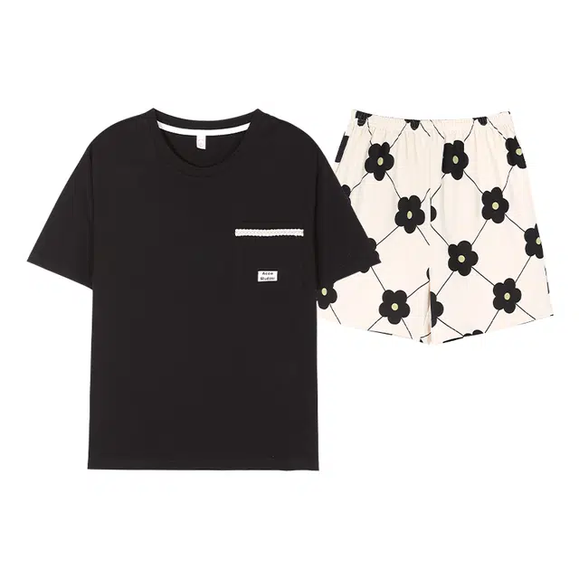 顶瓜瓜 时尚透气舒适轻便家居服睡衣套装 女款