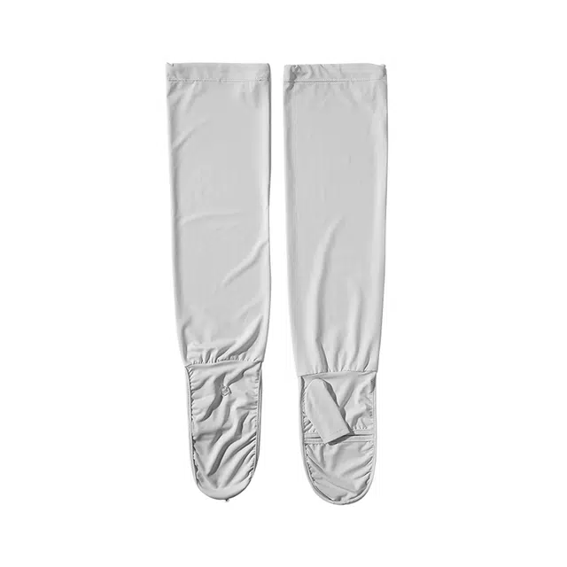 南极人 开车护手臂宽松冰袖防紫外线夏季薄款冰丝袖套手套一体加长款护袖户外骑车电动车遮阳冰凉 轻薄 防晒袖 女款