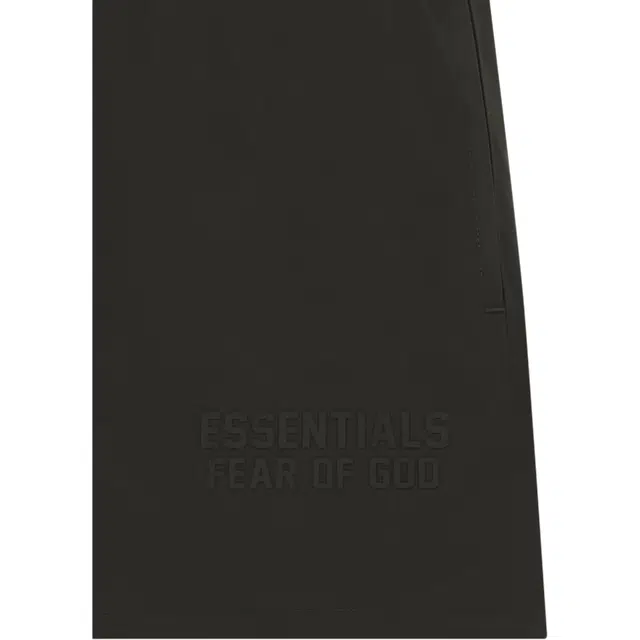 Fear of God Essentials Running Nylon Short Off Black