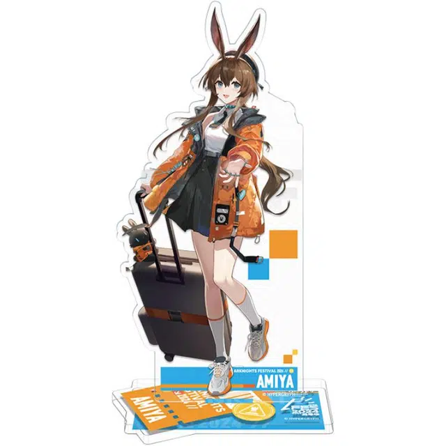 明日方舟 角色-博士/阿米娅/史尔特尔/左乐 亚克力立牌