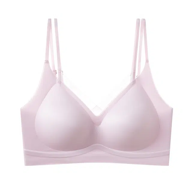 浪莎 轻柔贴肤立体承托隐形无痕收拢副乳防滑不移位塑身美背无钢圈软糯舒适文胸 女款