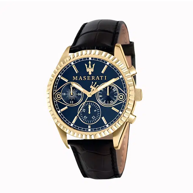 Maserati Quartz Blue Dial