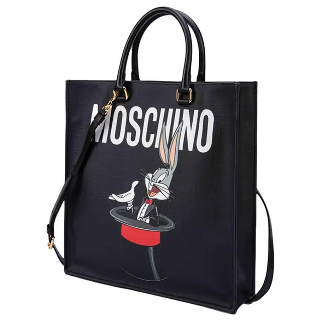 MOSCHINO x LOONEYTUNES Logo Tote
