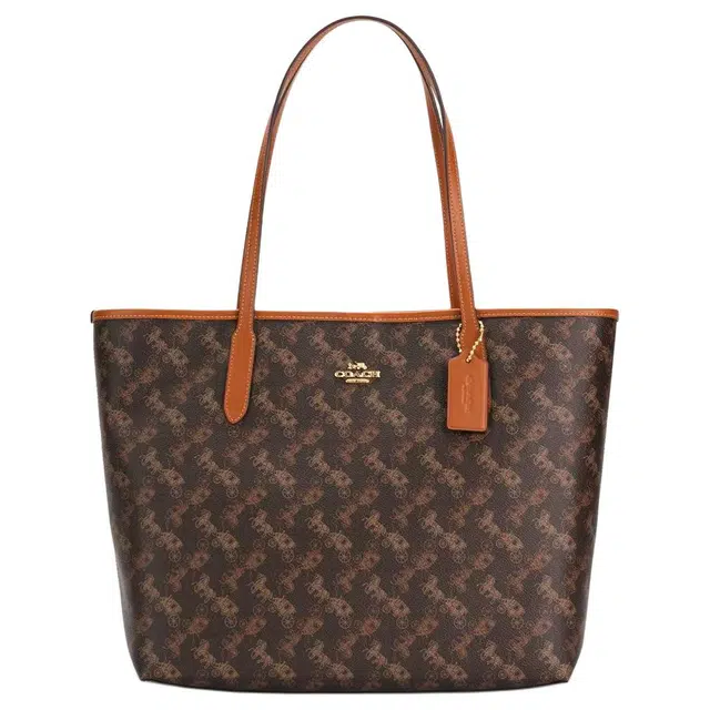 COACH City 33 Logo PVC Tote