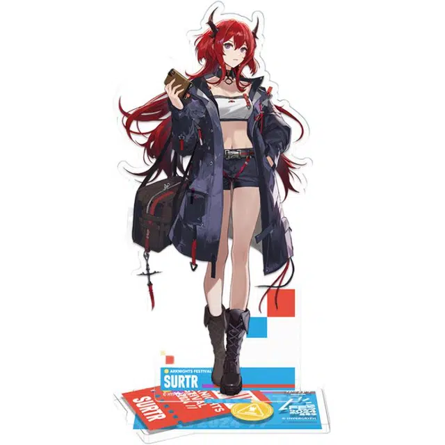 明日方舟 角色-博士/阿米娅/史尔特尔/左乐 亚克力立牌