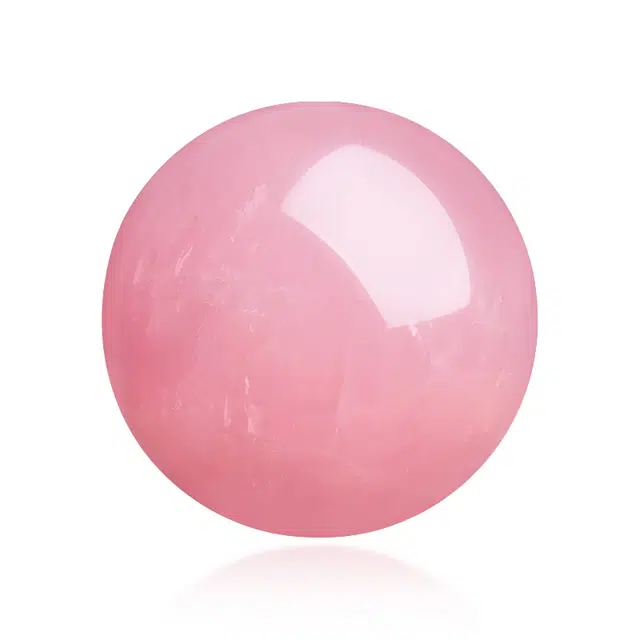 一世倾 五行旺事业学业吉星高照上岸转运珠十二生肖兔马守护运来玄关床头柜办公桌能量石好运天然 粉水晶 摆件 男女同款情侣款