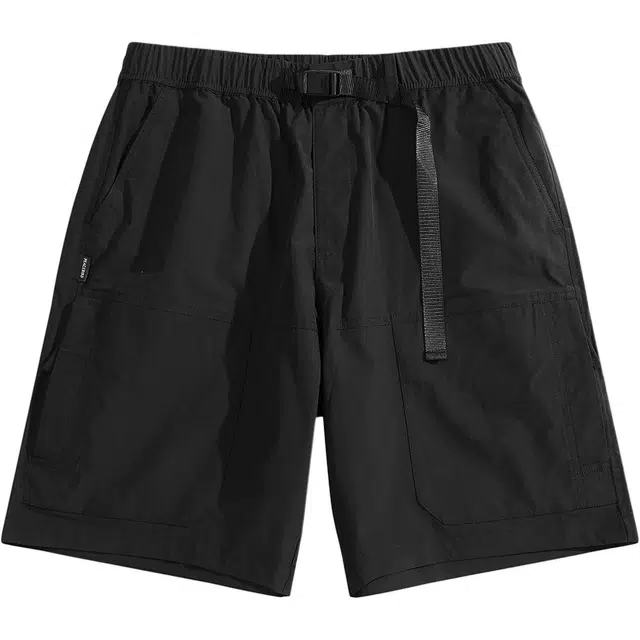 太平鸟 宽松透气夏季中腰休闲短裤 男款
