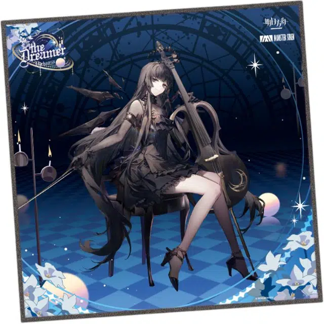 明日方舟 阿米娅 塑心 夜莺 霍尔海雅 伊内丝 签名板-梦人系列 色纸