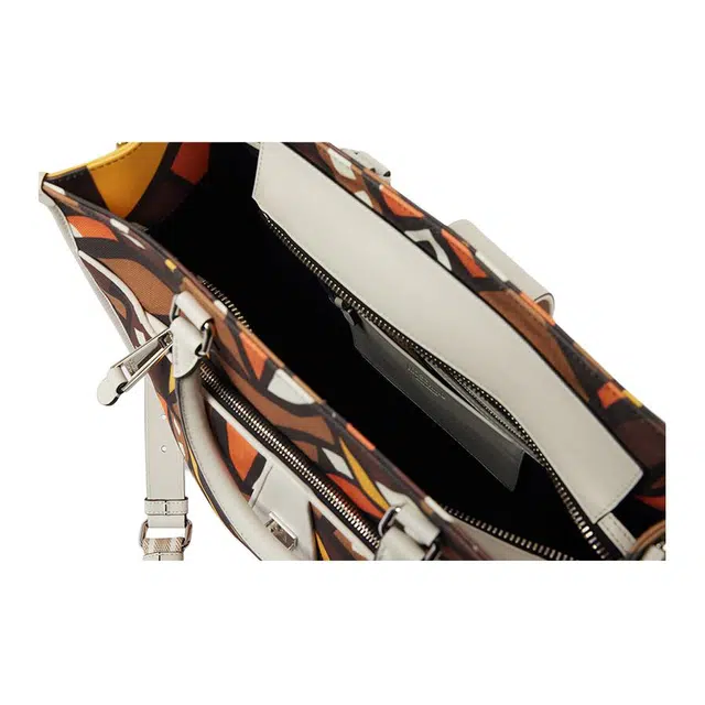 MOSCHINO Wood Print Tote